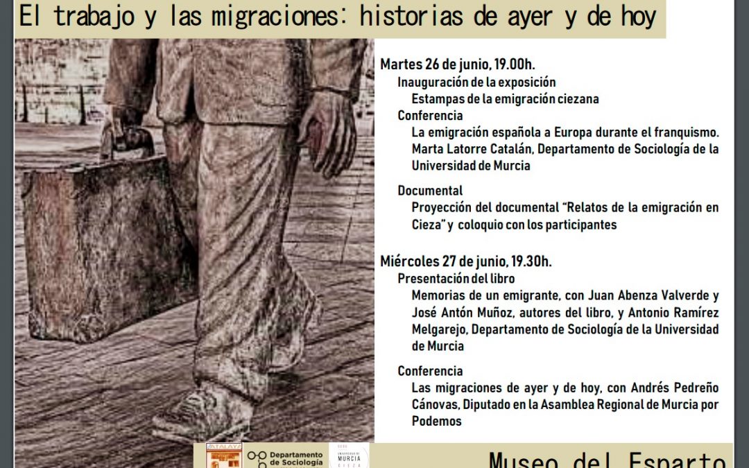 Comienzan las Jornadas: “El Trabajo y las migraciones: Historias de ayer y hoy”