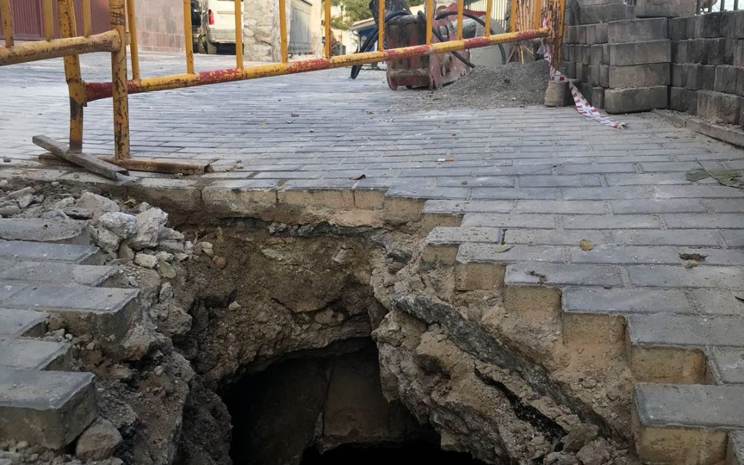 La Concejalía de Obras e Infraestructuras informa sobre la Cuesta Cosme