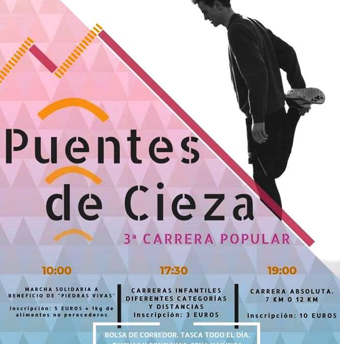 Abierto el plazo de inscripción para la III Carrera Popular «Los Puentes de Cieza»