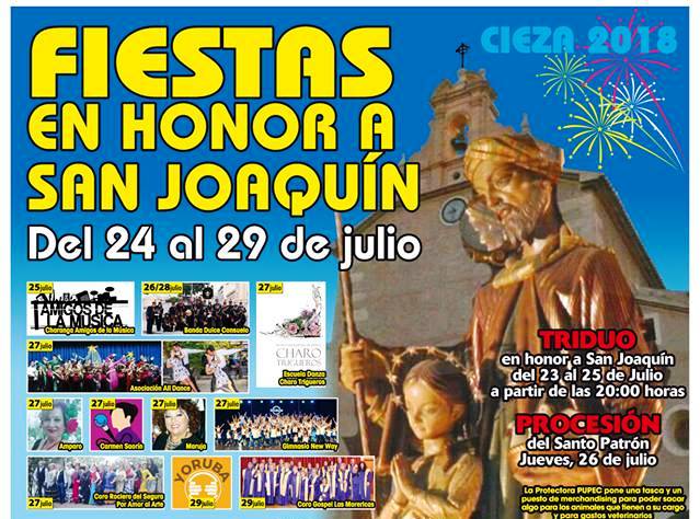 La Concejalía de Participación Ciudadana anima a acudir a las fiestas del barrio de San Joaquín