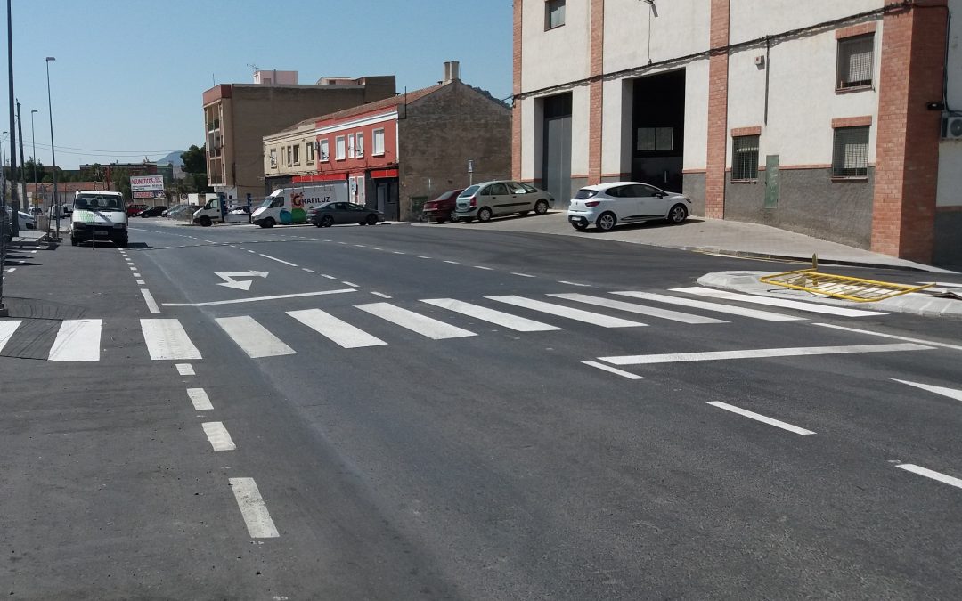 Saorín: “Culminan las obras en Barrio Jover”