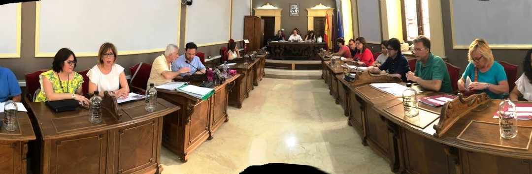 El Pleno respalda la campaña de Aguas de Cieza de ahorro en el consumo