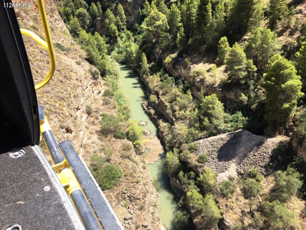 Imagen del rescate Cañón de Almadenes Cieza.