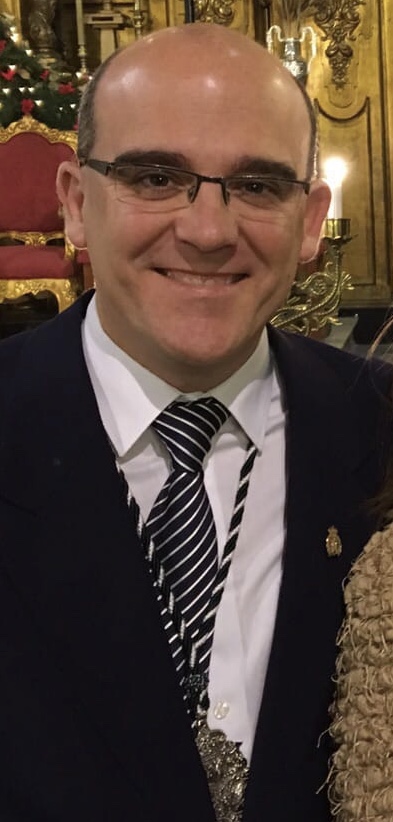 Fotografía de ANTONIO MORALES, pregonero de la Semana Santa de Cieza 2019.