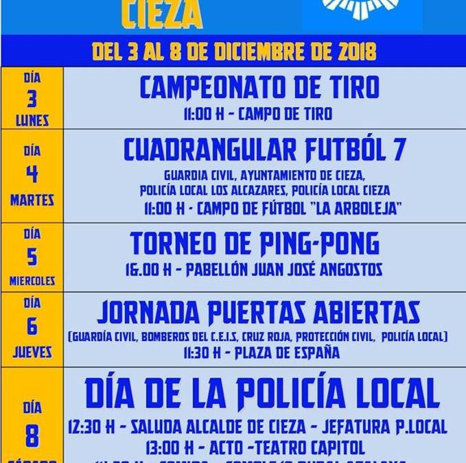 La Policía Local de Cieza celebra el día de su patrona