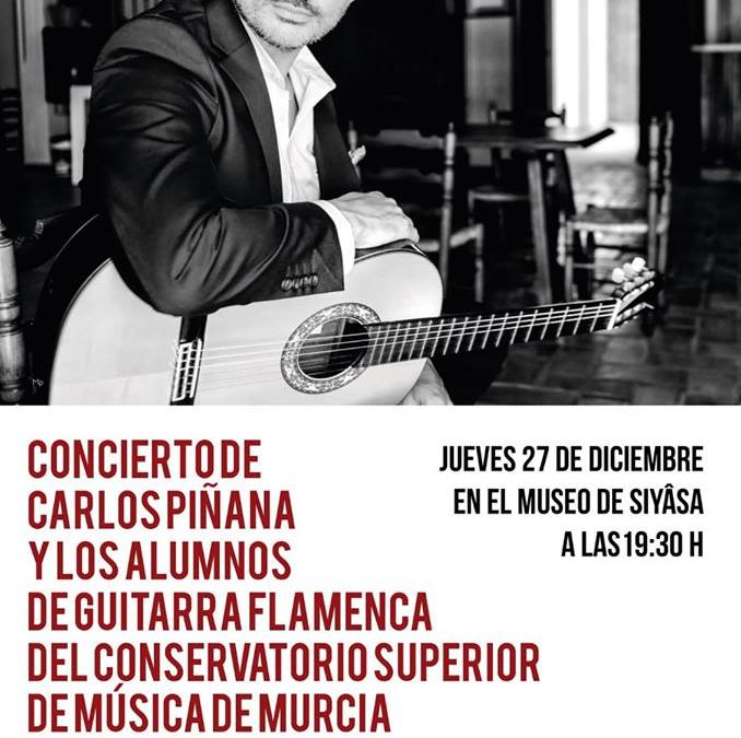 Concierto de Carlos Piñana y alumnos del Conservatorio Superior de Música de la Región de Murcia