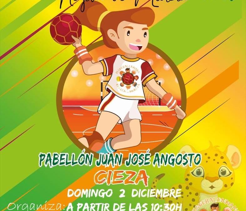 III jornada de Pequebalonmano que organiza el Club Escuela de Balonmano de Cieza
