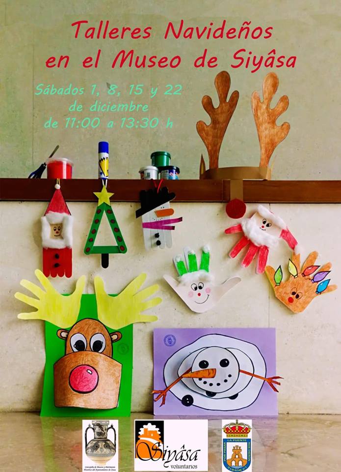 Talleres de Navidad en el Museo de Siyâsa de Cieza.