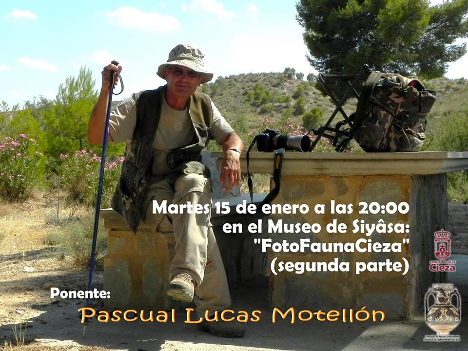Cartel de la segunda parte FotoFauna Cieza.