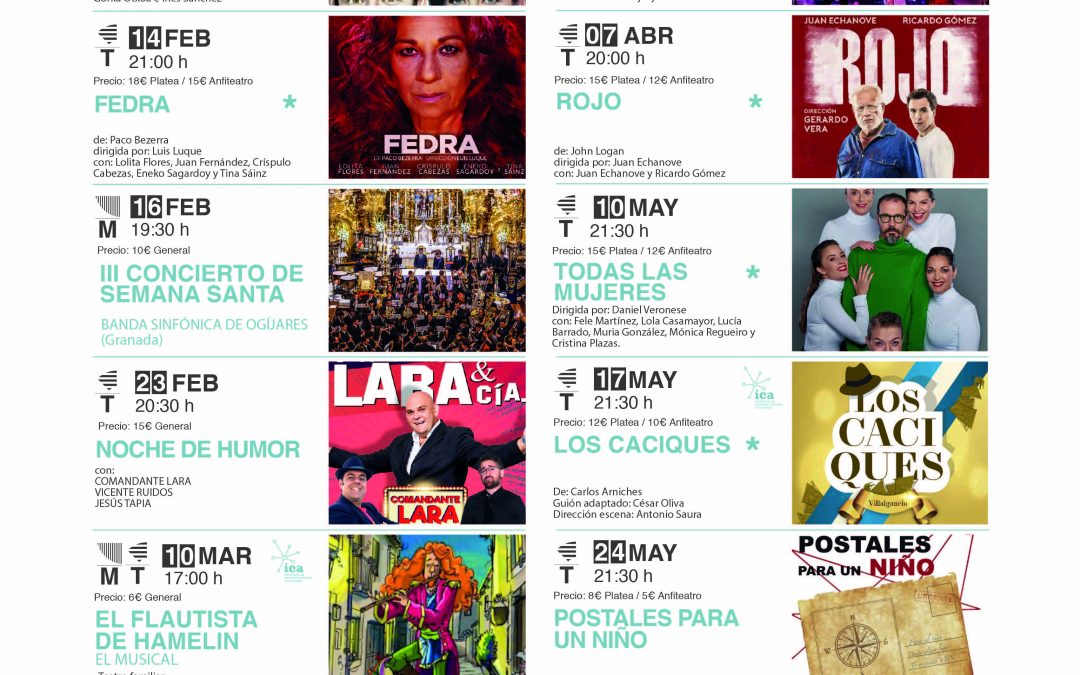 Presentada la programación del Teatro Capitol de febrero a mayo de 2019