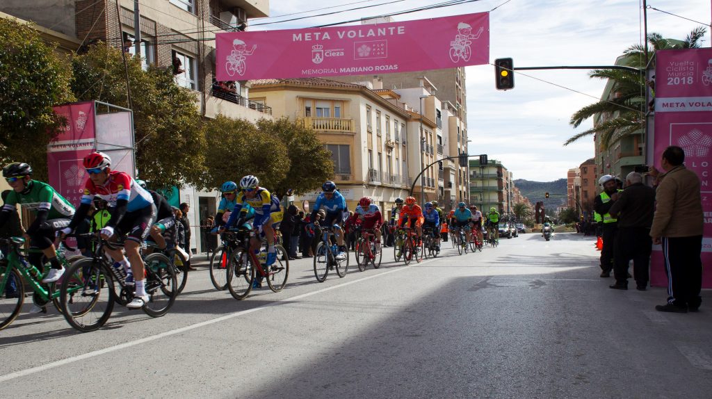Vuelta a Murcia pasa por Cieza y patrocina Floración de Cieza.