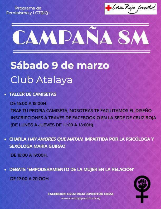 Actividades de Cruz Roja Juventud de Cieza.