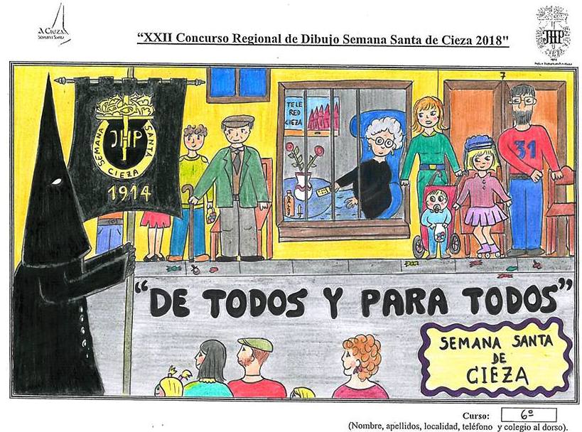 XXIII Concurso Regional de Dibujo Semana Santa de Cieza 2019