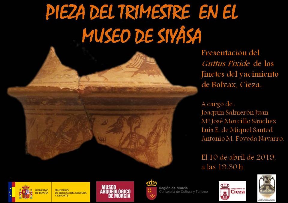 Exposición y presentación de la primera vitrina del trimestre en el Museo de Siyâsa