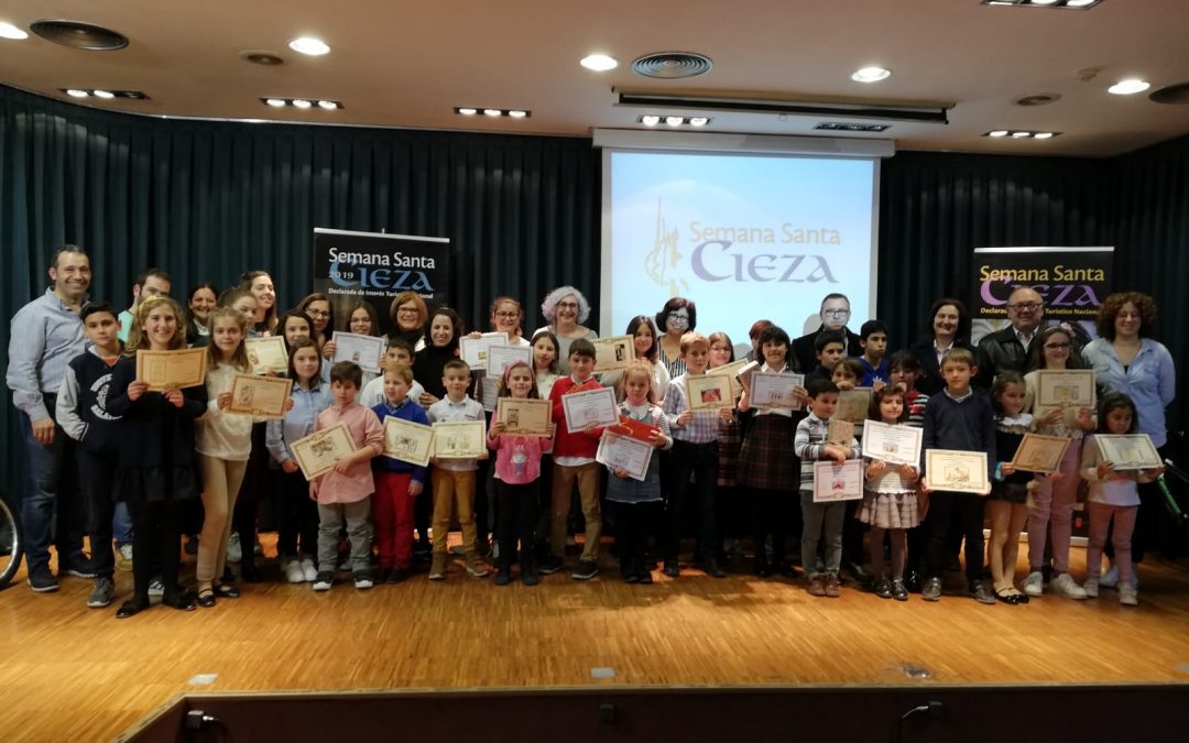 El Concurso Regional de Dibujo Semana Santa de Cieza entrega sus premios