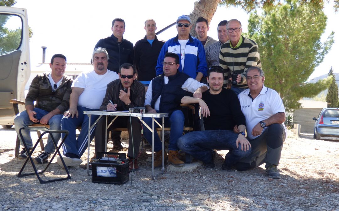 La Red Nacional de Radio de Emergencia de Protección Civil (R.E.M.E.R) zona 5, con la “Floración de Cieza”