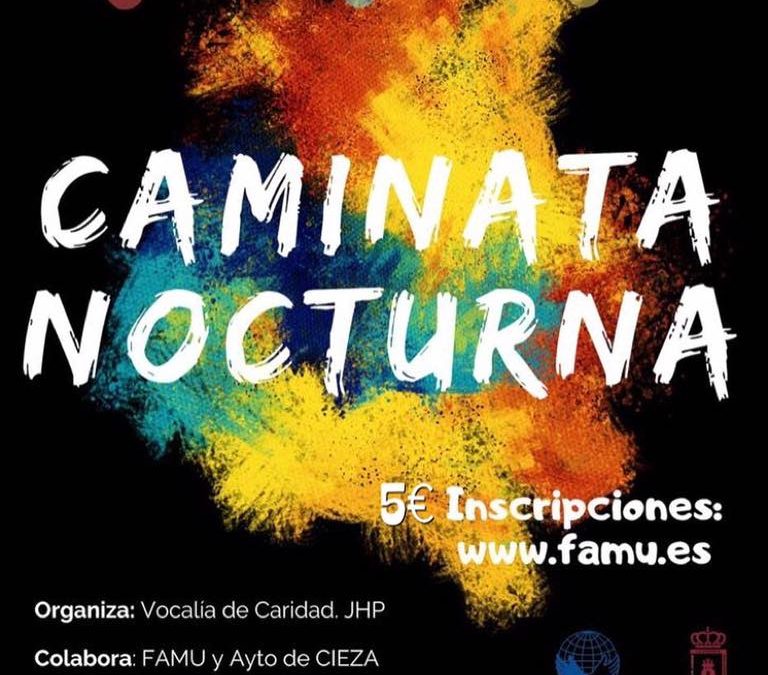 Este próximo jueves se entregará a Manos Unidas Cieza el dinero recaudado en la I Caminata Solidaria de la JHP