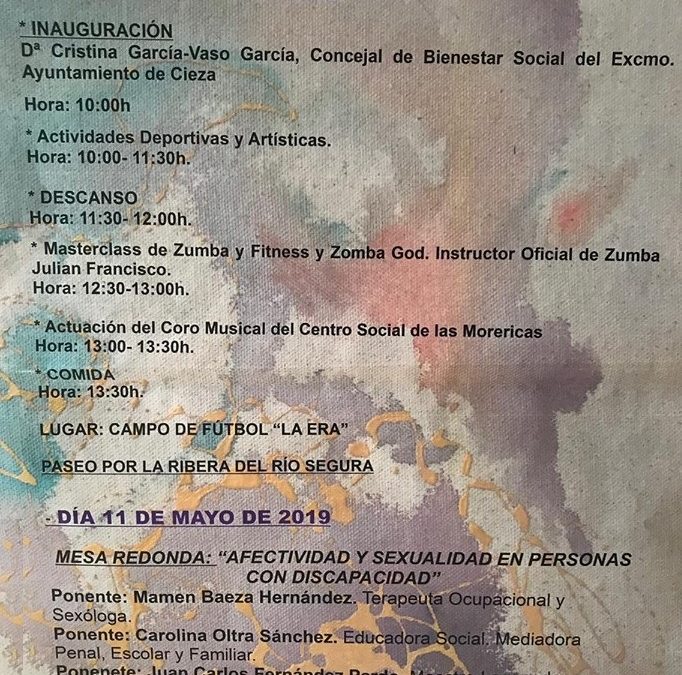 Se celebra en Cieza la primera «Jornada de convivencia inclusiva»