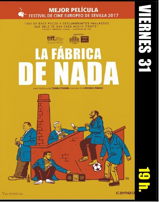 Proyección de la película ‘La fábrica de la nada’