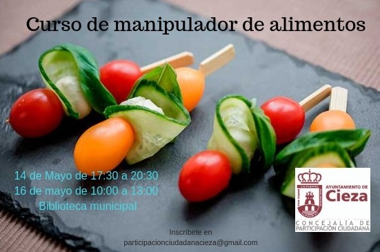 Curso de manipulador de alimentos dirigido a asociaciones de Cieza