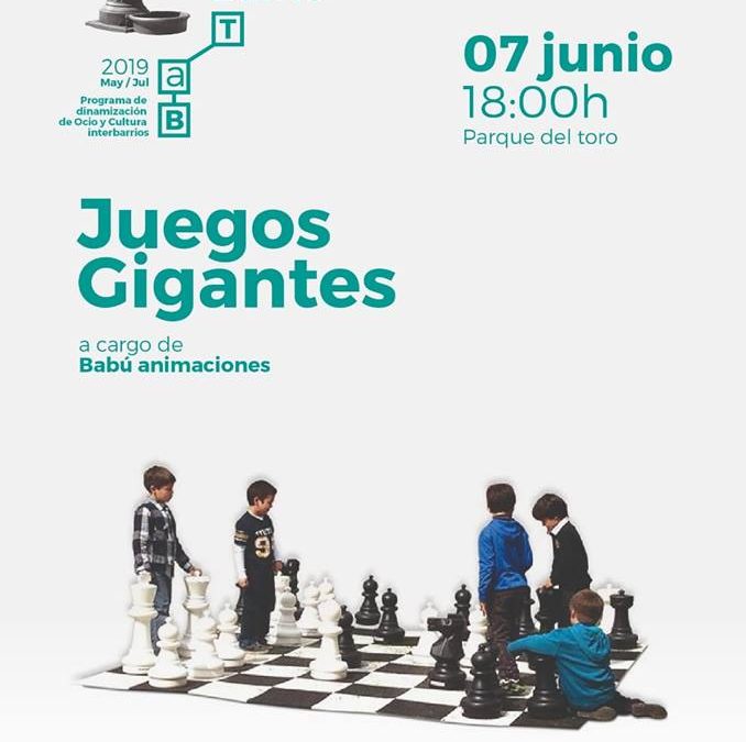 ‘Juegos Gigantes’ nueva actividad de Tírate al Barrio en San José Obrero