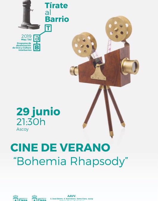 Cine de Verano este sábado en Ascoy