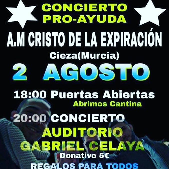 Concierto de Caramelo pro-ayuda a la Asociación Musical Cristo de la Expiración
