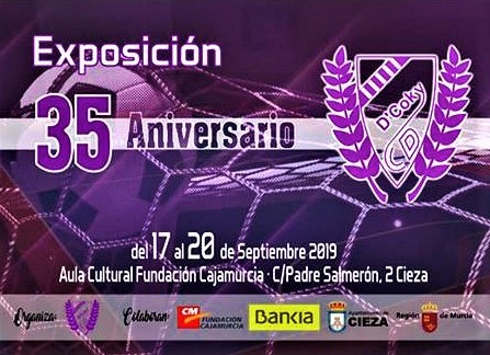 Cartel exposición del club deportivo dcoky cieza.