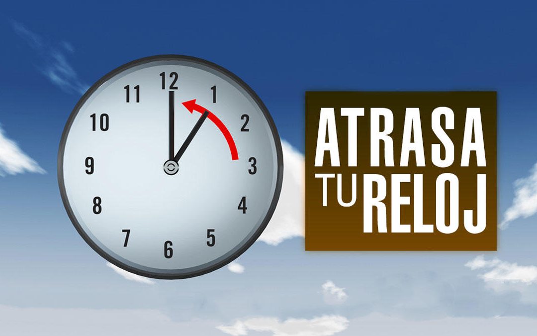 Cieza En Tu Mano os recuerda que la madrugada del sábado al domingo debemos retrasar 1 hora nuestros relojes