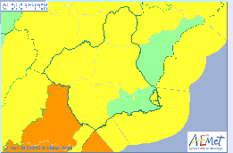 Aviso por fuertes rachas de viento este sábado