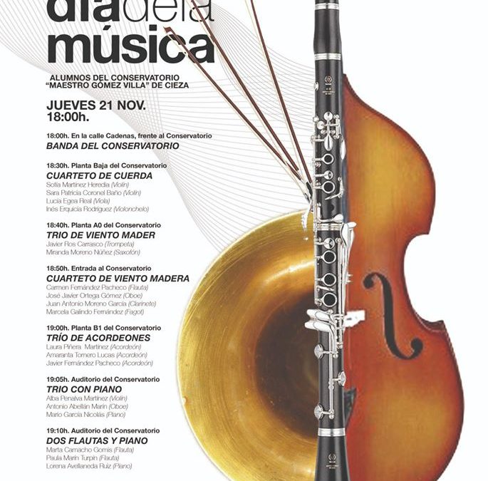 Conciertos ‘Día de la Música’ en el Conservatorio Maestro Gómez Villa