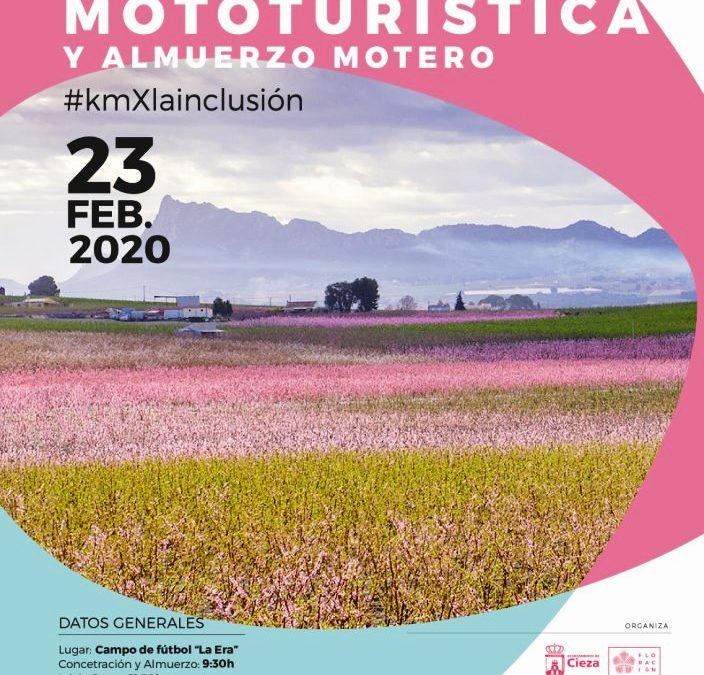 La I Ruta Mototurística Floración viene de la mano de Los Dormis a beneficio de Down Cieza