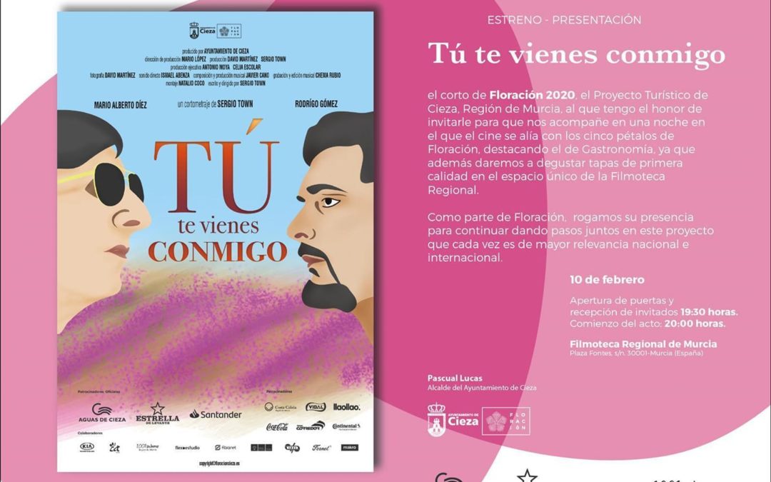Presentación del cortometraje de Floración 2020 «Tú te vienes conmigo», dirigido por Sergio Town