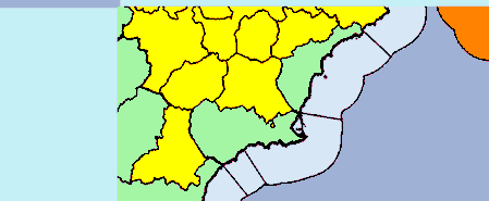 El viernes se activa nivel amarillo de alerta por fuertes vientos