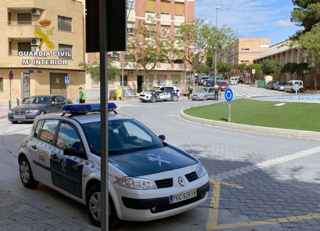 La Guardia Civil detiene en Cieza a un joven y peligroso delincuente