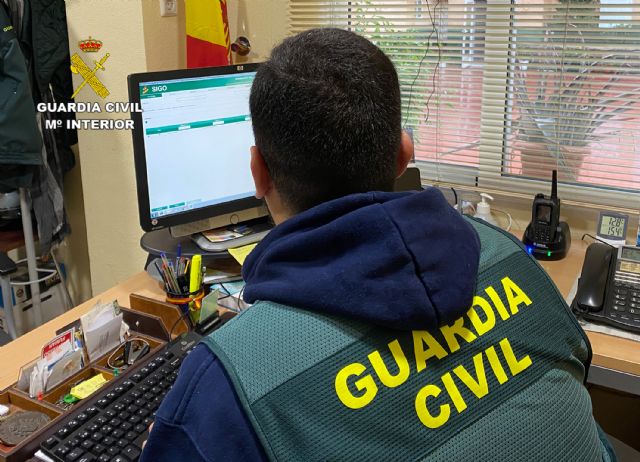 La Guardia Civil detiene a una vecina de Cieza por injurias