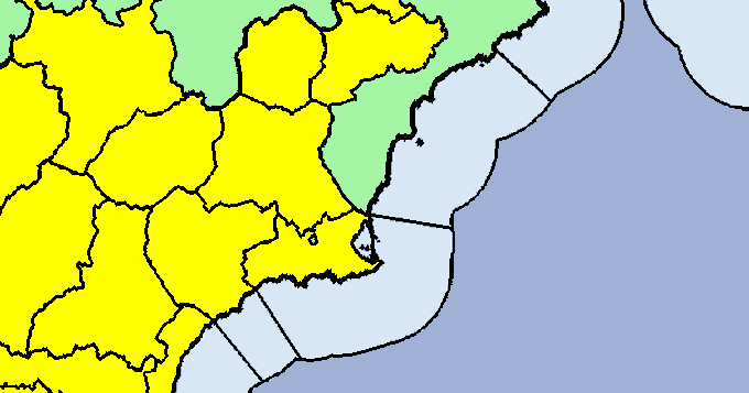 Alerta amarilla este domingo en Cieza por lluvias y tormentas
