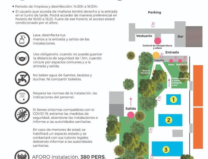 Abren las Piscinas de Verano del Polideportivo Municipal Mariano Rojas