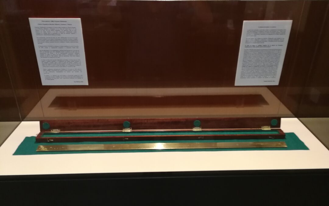 La pieza de mayo de 2021 en el Museo de Siyâsa: Un metro patrón de Malabouche de 1880