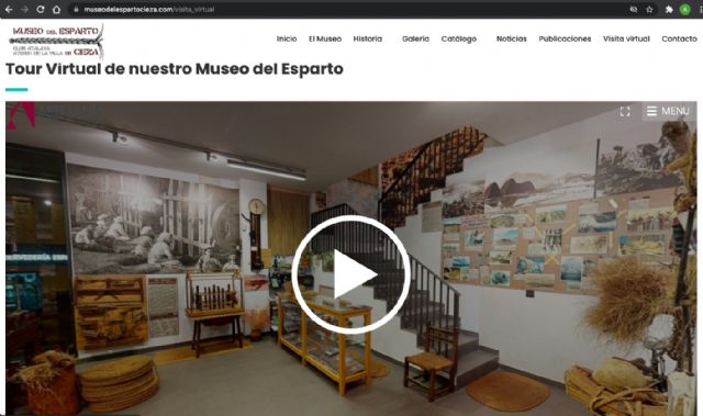 Ya se puede visitar el museo del esparto de Cieza con el tour virtual en 3D