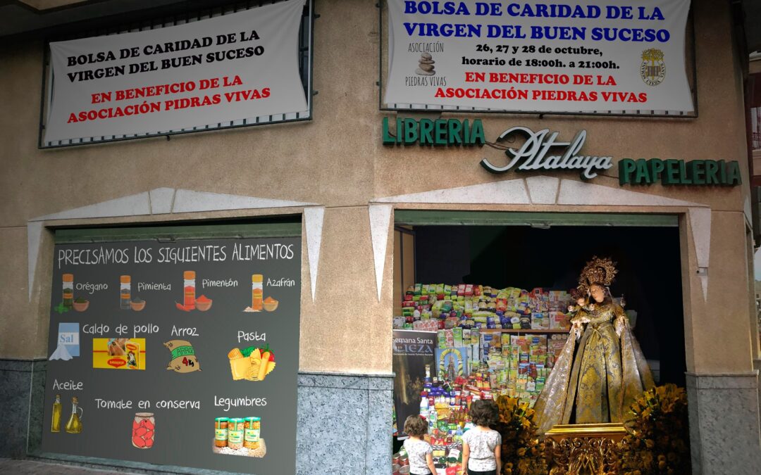 Bolsa de Caridad de la Virgen del Buen Suceso para ‘Piedras Vivas’