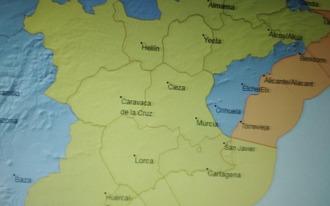 Alerta por fuertes rachas de viento para el lunes