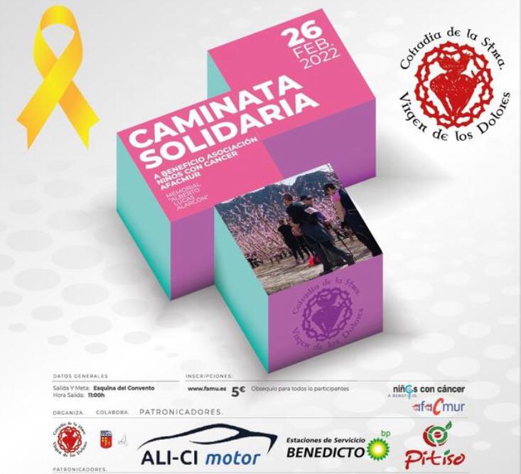Caminata Solidaria Floración de Cieza “Memorial Alberto Lucas Alarcón”