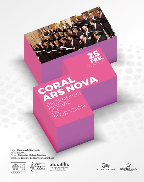 Encendido oficial de Floración 2022 con la Coral ARS Nova