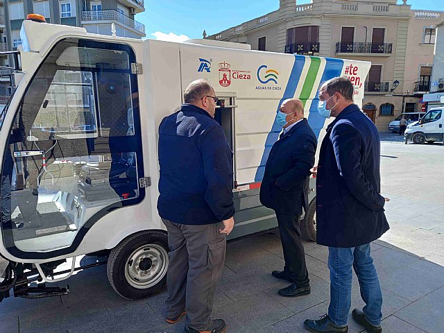 Las calles de Cieza cuentan con nueva baldeadora de última tecnología