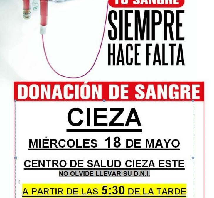 Jornada de donación de sangre