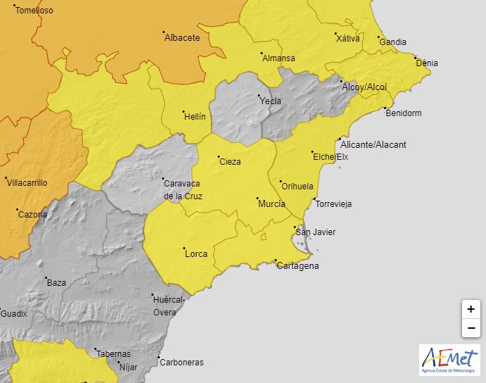 Nuevos avisos por altas temperaturas para viernes y sábado
