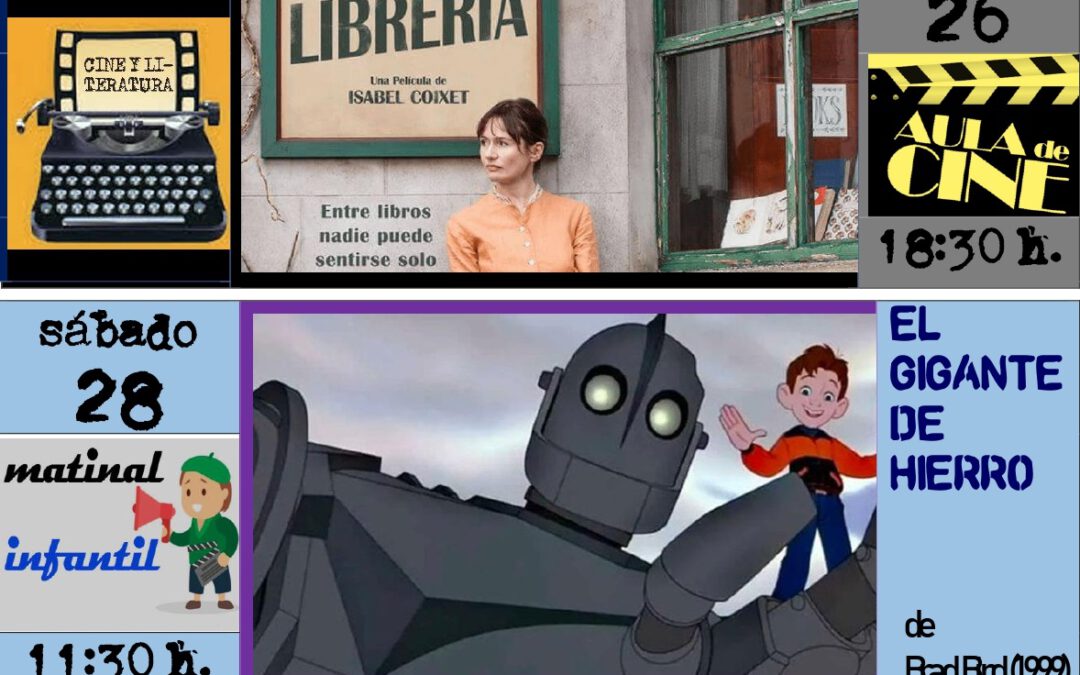 Proyección de la película infantil ‘El Gigante de hierro’