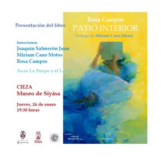 Presentación del libro ‘Patio Interior’ de Rosa Campos en el Siyâsa