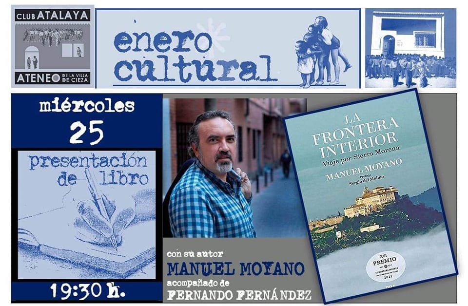 Presentación del libro «La frontera interior. Viaje por Sierra Morena»